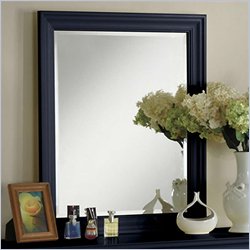 Riverside Furniture Splash of Color Vertical Mirror in Navy