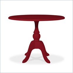 Riverside Furniture Splash of Color Convert-a-Height Table in Chili