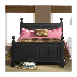 Riverside Furniture Splash of Color Full Panel Bed in Antique