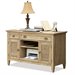 Riverside Furniture Coventry Credenza Desk in Weathered Driftwood