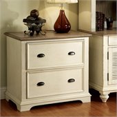 Riverside Furniture Coventry Lateral File Cabinet in Dover White