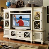 Riverside Furniture Coventry Entertainment Center in Dover White