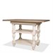 Riverside Furniture Coventry Two Tone Dining Table in Dover White