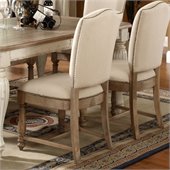 Riverside Furniture Coventry Side Chair in Weathered Driftwood
