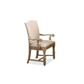 Riverside Furniture Coventry Two Tone Arm Chair in Weathered Driftwood