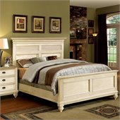 Riverside Furniture Coventry Two Tone Queen Bed in Dover White