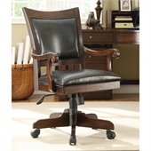 Riverside Furniture Castlewood Desk Chair in Warm Tobacco
