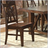 Riverside Furniture Castlewood Side Chair in Warm Tobacco