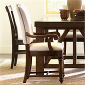 Riverside Furniture Castlewood Arm Chair in Warm Tobacco
