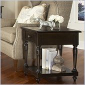 Riverside Furniture Binghamton Chairside Table in Vintage Mocha