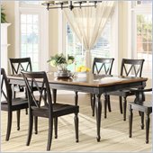 Riverside Furniture Delcastle Dining Table in Irish Pine