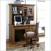 Riverside Furniture Woodland's Oak Desk in Canyon Oak