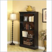Riverside Furniture Bridgeport Bookcase in Burnished Cherry