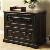 Riverside Furniture Bridgeport  Lateral File in Antique Black
