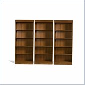 Riverside Furniture Woodland's Oak 72 Inch Wall Bookcase