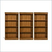 Riverside Furniture Woodland's Oak 60 Inch Wall Bookcase