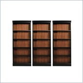 Riverside Furniture Bridgeport Bookcase in Burnished Cherry