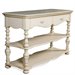 Riverside Furniture Placid Cove Console Table in Honeysuckle White