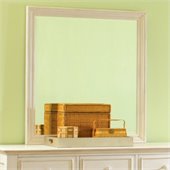 Riverside Furniture Placid Cove Rectangular Mirror in White