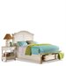 Riverside Furniture Placid Cove Arch Storage Bed in Honeysuckle White