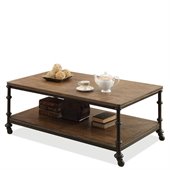 Riverside Furniture Camden Town Rectangular Cocktail Table in Hampton Road Ash