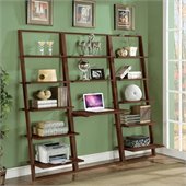 Riverside Furniture Lean Living Leaning Desk in Burnished Brownstone