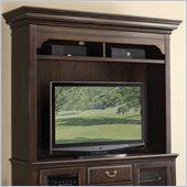 Riverside Furniture Binghamton Hutch in Vintage Mocha