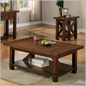 Riverside Furniture Windridge Rectangular Cocktail Table in Sagamore Burnished Ash