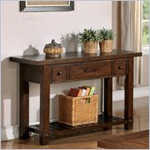 Riverside Furniture Windridge Console Table in Sagamore Burnished Ash