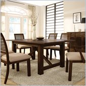 Riverside Furniture Windridge Rectangular Dining Table in Sagamore Burnished Ash