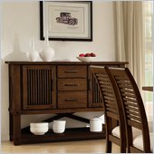 Riverside Furniture Windridge Sideboard in Sagamore Burnished Ash