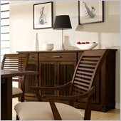 Riverside Furniture Windridge Server in Sagamore Burnished Ash