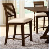 Riverside Furniture Windridge Counter Stool in Sagamore Burnished Ash