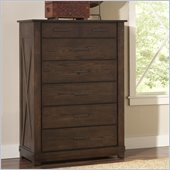 Riverside Furniture Windridge 6 Drawer Chest in Sagamore Burnished Ash