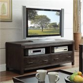 Riverside Furniture Promenade 60 Inch TV Console in Warm Cocoa