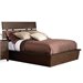 Riverside Furniture Promenade Slat Panel Bed in Warm Cocoa