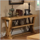 Riverside Furniture Summerhill Console Table in Canby Rustic Pine