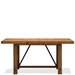 Riverside Furniture Summerhill Gathering Height Dining Table in Canby Rustic Pine