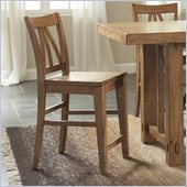 Riverside Furniture Summerhill Counter Stool in Canby Rustic Pine