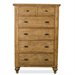 Riverside Furniture Summerhill 6 Drawer Chest in Canby Rustic Pine