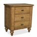 Riverside Furniture Summerhill 3 Drawer Nightstand in Canby Rustic Pine