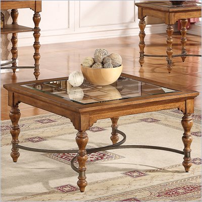 Riverside Furniture Bainbridge Cocktail Table in Tuscan