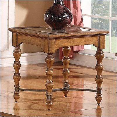 Riverside Furniture Bainbridge End Table in Tuscan