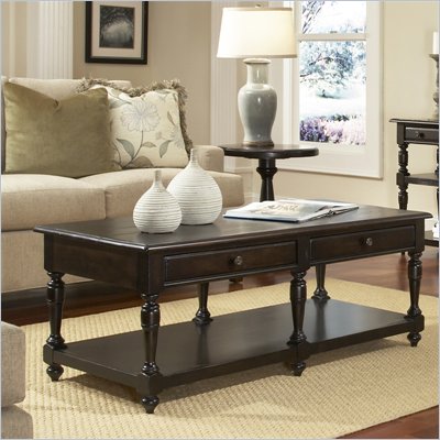 Riverside Furniture Binghamton Cocktail Table in Vintage Mocha