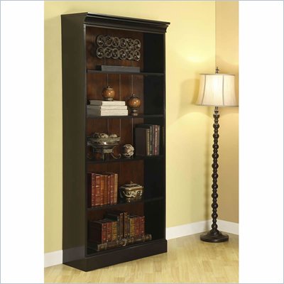 Riverside Furniture Bridgeport Bookcase in Burnished Cherry