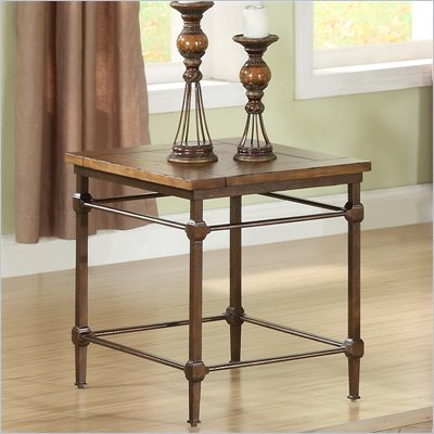 Riverside Furniture Casa Grande End Table in Saltillo Ash
