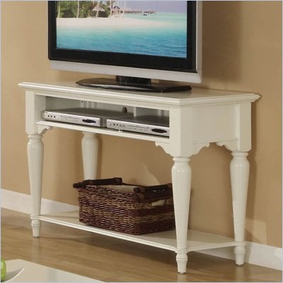 Sofa  Console Tables on Furniture Cliffside Sofa Console Table In Shores White   1112s