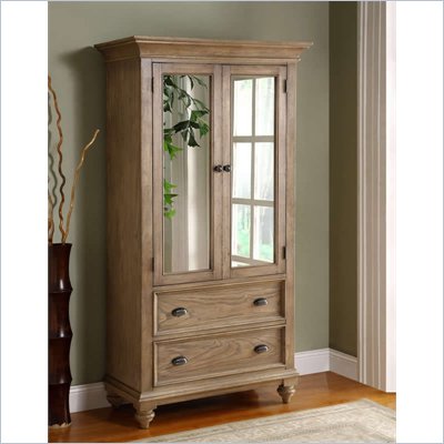Riverside Furniture Coventry Armoire in Driftwood