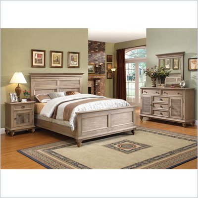 Riverside Furniture Coventry Bed in Driftwood