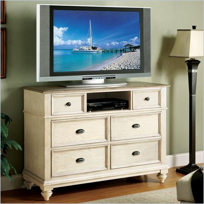 Riverside Furniture Coventry Two Tone Chest in Dover White